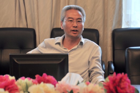 紹興市委常委、組織部部長吳曉東來尊龍凱時指導工作