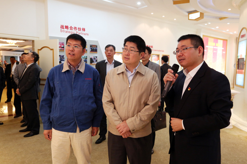 副省長朱從玖來尊龍凱時調研民營企業金融需求工作