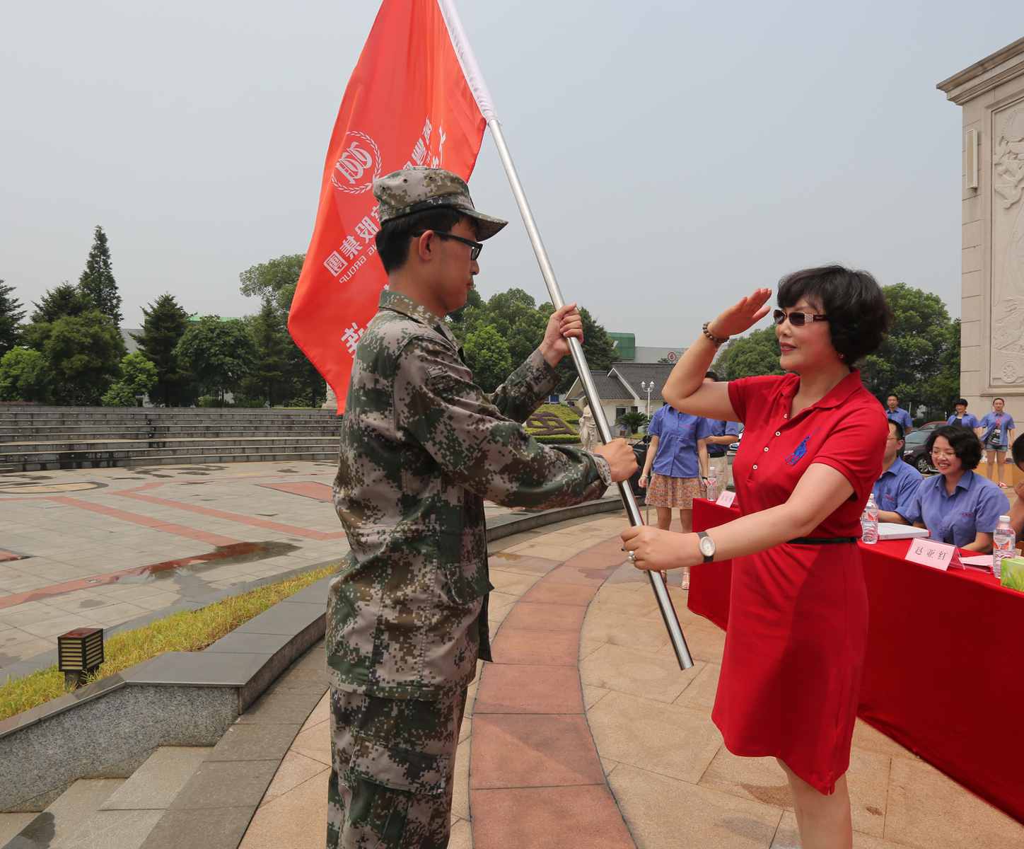 尊龍凱時控股集團2014年大學生訓練營開訓