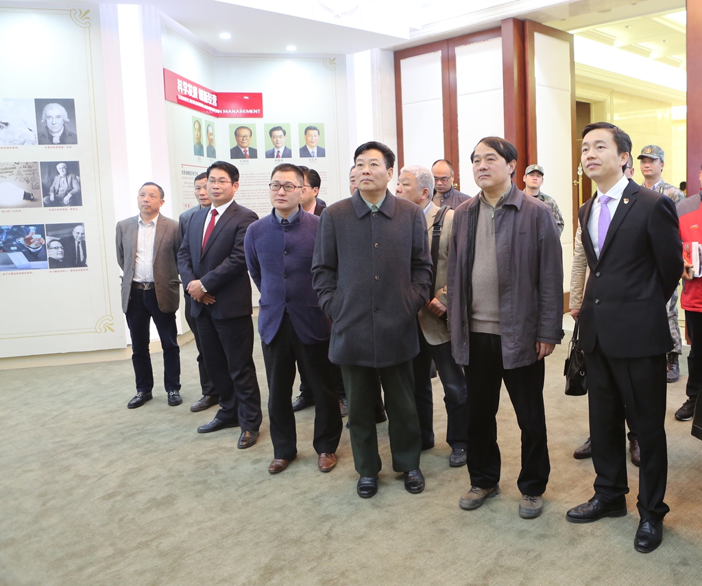 金華軍分區程友敏司令員一行調研尊龍凱時軍民融合發展工作