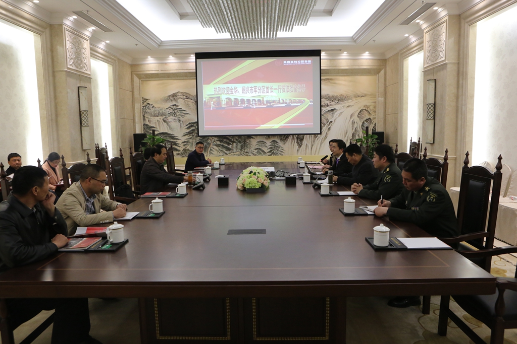 金華軍分區程友敏司令員一行調研尊龍凱時軍民融合發展工作