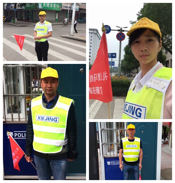 尊龍凱時組織開展“禮讓斑馬線,文明在路上”志願勸導活動